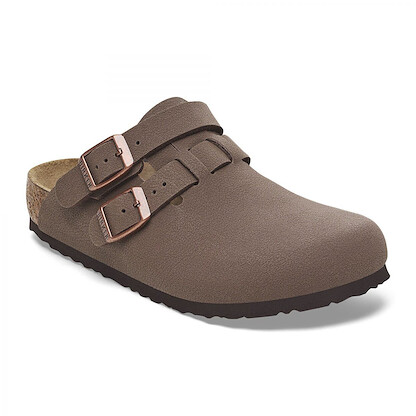 BIRKENSTOCK Unisex Kids' Kay Sandal Mocha Burkibuc (narrow width) - 1011408