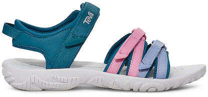 Teva Big Kids' Tirra Sandal Blue Coral Multi - 1019395Y-BCMLT