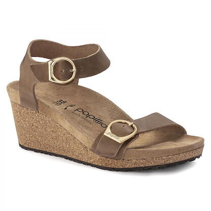 Papillio by BIRKENSTOCK Women's Soley Cognac Leather (narrow width) - 1023539