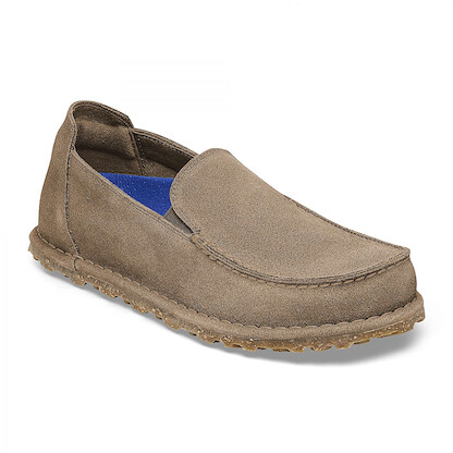 BIRKENSTOCK Women's Utti Slip-on Taupe Suede (narrow width) - 1027517