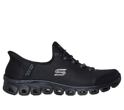 Skechers Women's Hands Free Slip-ins Glide-Step Pursuit Running Shoe Black - 104547