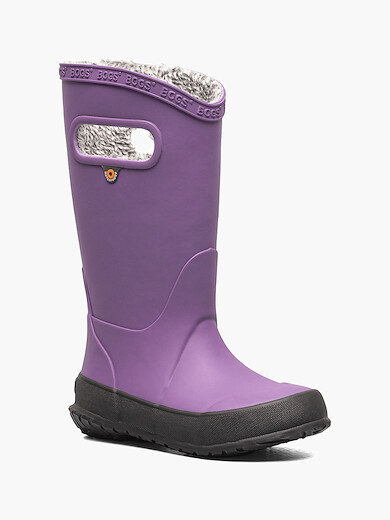 BOGS Kids' Rainboot Plush Purple - 72804-542