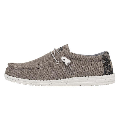 HEY DUDE Shoes Men's Wally Stretch Sand Dune Camo - 110380583