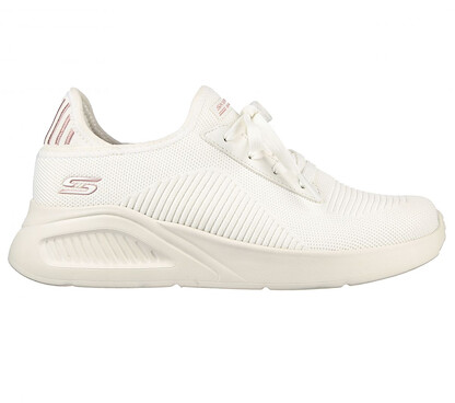 Skechers Women's BOBS Buno - Call Me Sneaker White - 117152-WHT