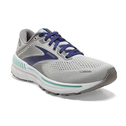 Brooks Women's Adrenaline GTS 22 Alloy/Blue/Green - 120353-045