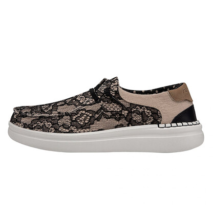 HEY DUDE Shoes Women's Wendy Rise Lace Black - 121944861