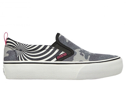 Skechers Women's Punkrose Volt'd - Anything Goes Camo Slip On Sneaker Camouflage - 148010-CAMO
