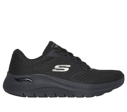 Skechers Women's Women's Arch Fit 2.0 - Big League Sneaker Black - 150051-BBK