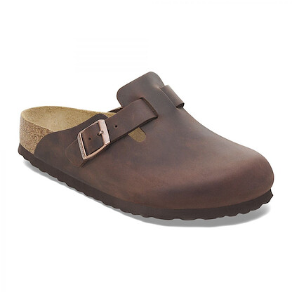 BIRKENSTOCK Unisex Boston Soft Footbed Habana Oiled Leather - (regular width) - 0159711