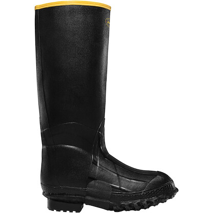 LACROSSE WORK Men's 16" ZXT Knee Boot Soft Toe EH Waterproof Foam Insulated Work Boot Black - 189010