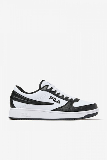 FILA Men's A-Low Sneakers White/Black/White - 1CM00551-120