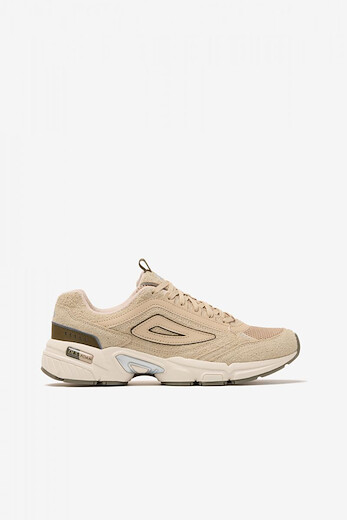 FILA Men's Perano Plus Sneakers Irish Cream/Dark Olive/Whitecap Grey - 1RM02896-250