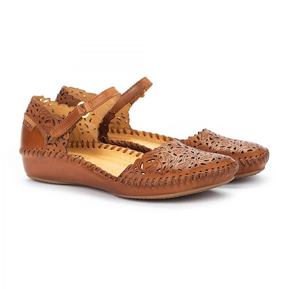 Pikolinos Women's Puerto Vallarta Wide Sandal Brandy - HA655-0906-250