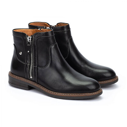 Pikolinos Women's Aldaya Side-Zip Ankle Boot Black - W8J-8747-000