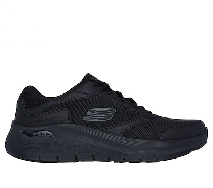 SKECHERS WORK Men's Arch Fit 2.0 Soft Toe EH Slip Resistant Work Shoe Black - 200331-BLK