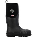 Muck Boot Company Men's 12" Chore Black/Charcoal Grey Mid Calf - CHSUS00