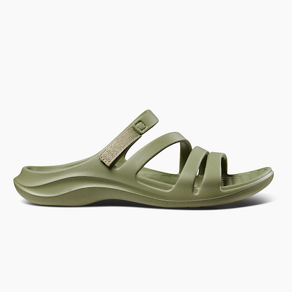 Joybees Women's Lakeshore Sandal Solid Dusty Olive/Dusty Olive - WLKSD.DUO