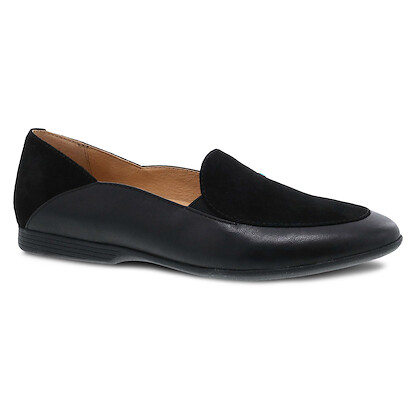 Dansko Women's Lace Black Glazed Leather - 2040470200