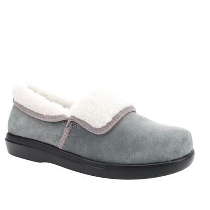 Propet Women's Colbie Slipper Grey Suede - WXX004SGRY
