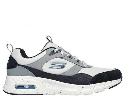 Skechers Men's Skech-Air Court - Yatton Sneakers Gray/Multi - 232648-GYMT