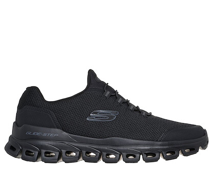 Skechers Men's Glide-Step Noltek Athletic Shoe Black/Black - 233016-BBK