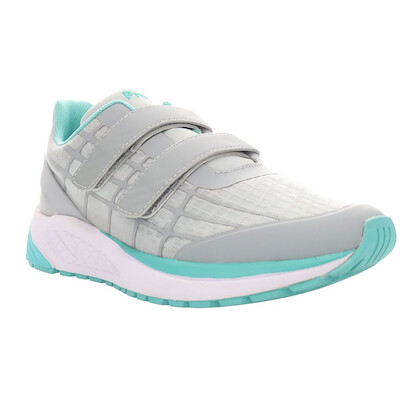 Propet Women's One Twin Strap Sneaker Grey/Mint - WAA103MGMI