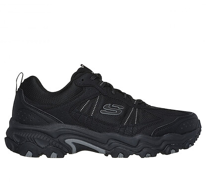 Skechers Men's Stamina AT - Upper Stitch Sneaker Black - 237527-BBK