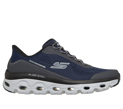 Skechers Men's Slip-Ins: Glide-Step Sole - Glover Peak Hands Free Shoe Navy - 237812-NVY