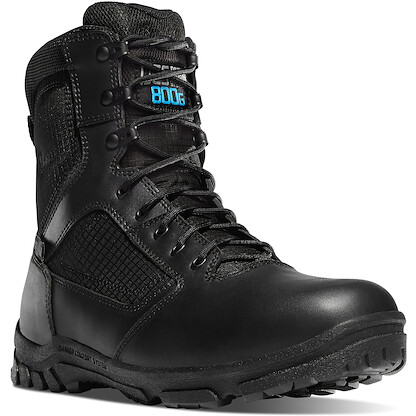 Danner Men's 8" Lookout Waterproof 800g Insulated Tactical Boot Black - 23827