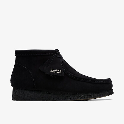 Clarks Men's Wallabee Boot Black - 26155517