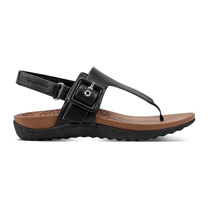Rockport Women's Rora Black Sandal - W-Rora3-BLK01