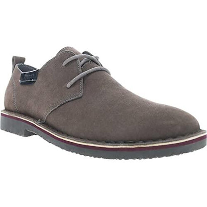 Propet Men's Finn Oxford Stone Suede - MCX022SSTN