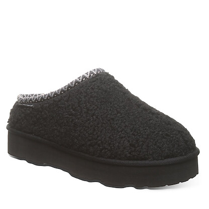 BEARPAW Women's Snuggle Martis Slippers Black - 3190W-011
