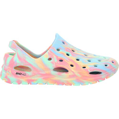 XTRATUF Big Kids Riptide Sandal - Size 1, Sorbet Swirl - Lightweight, Molded Slip-On Water Sneaker with Drainage Holes for Boys & Girls - Non-Marking, Slip-Resistant Outsole