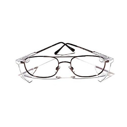 Eyewear Safety Clear Demo Lens Gun Metal