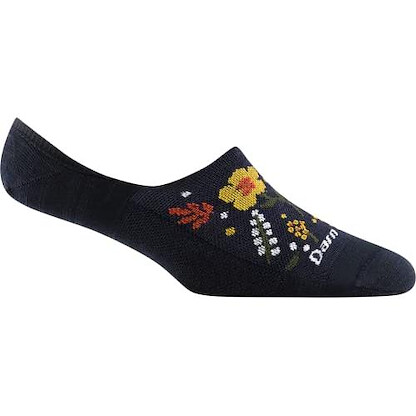 Darn Tough Women's Topless Garden Party No Show Hidden Lightweight Sock Navy - 6072-NAVY