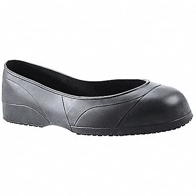 Shoes for Crews Crewguard Men's, Women's, Unisex Slip Resistant Work Overshoes, Black, XXS, Men's 1-2.5 / Women's 3-4.5
