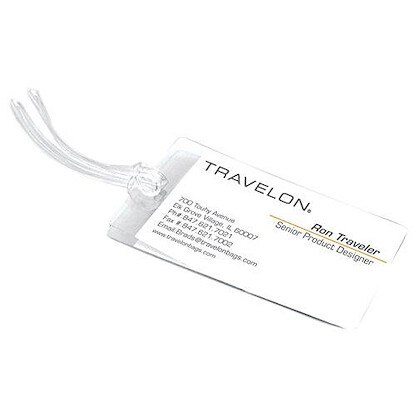 Travelon Set of 3 Self-Laminating Luggage Tags - 19330-000