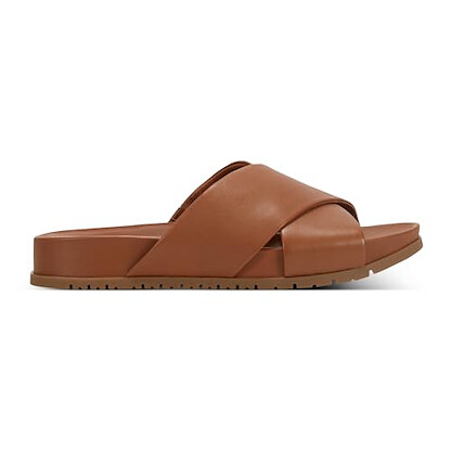 Rockport Women's Leia Casual Slip-On Medium Natural Sandal - W-Leia-MNA01