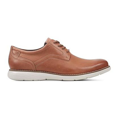 Rockport Men's Garett Plain Toe Light Natural Oxford - ML02645-LNA01
