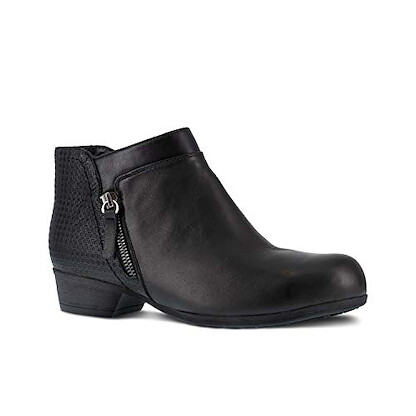 Rockport Works Women's Carly Alloy Toe Side-Zip Work Boot Black - RK751