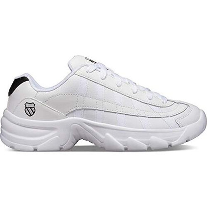 K-Swiss Men's ST229 CMF Sneaker White/Black/Silver - 06606-100
