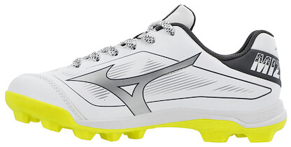 Mizuno Youth Cushionrevo Diamond Jr Low Baseball Cleat Safety Yellow - 320709.3E3E