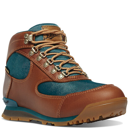 Danner Women's Jag II Waterproof Hiking Boot Brown/Deep Teal - 32253