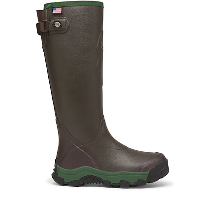 LaCrosse Women's 17" Waterproof Alpha Evolution Hunting boots Brown/Green - 376063