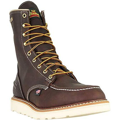 Thorogood Men's 8" Moc Toe, MAXwear Wedge Waterproof Non-Safety Toe