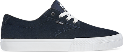 Etnies Men's Jameson Vulc X Dystopia Skate Shoe Navy/White - 4107000576-472