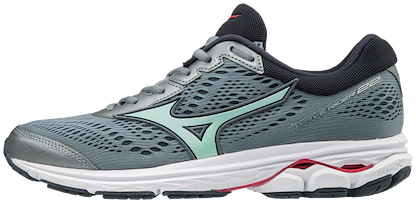 Mizuno Women's Wave Rider 22 Running Shoe Tradewinds/Teaberry - 410990.9T6M