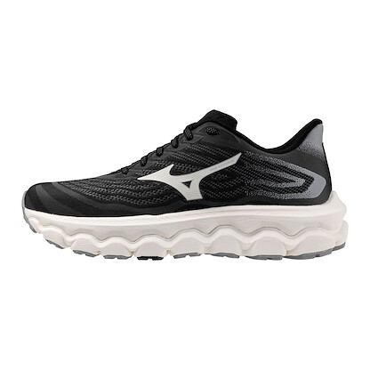 Mizuno Women's WAVE HORIZON 8 Running Shoe Black/White - 411501.9000