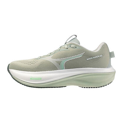 Mizuno Women's Wave Rider 30 Running Shoe Balsam Green/Mentholated - 411623.4B4C